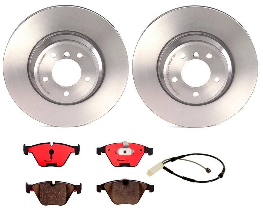 BMW Brembo Brake Kit - Pads and Rotors Front (348mm) (Ceramic) 34356792560 - Brembo 2858828KIT